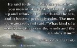 Matthew 8:26-27