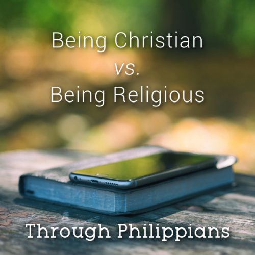 Being Christian vs Being Religious