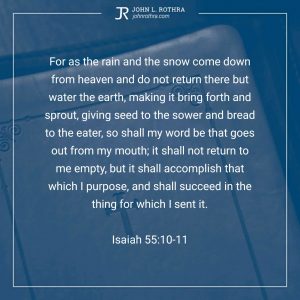 Isaiah 55:10-11
