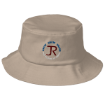 Old School Bucket Hat: Logo & Know Show Share Slogan