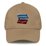 Dad Hat: Know Show Share Geometric
