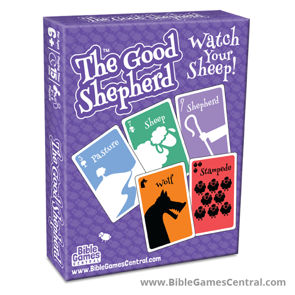 The Good Shepherd Christian card game by Bible Games Central